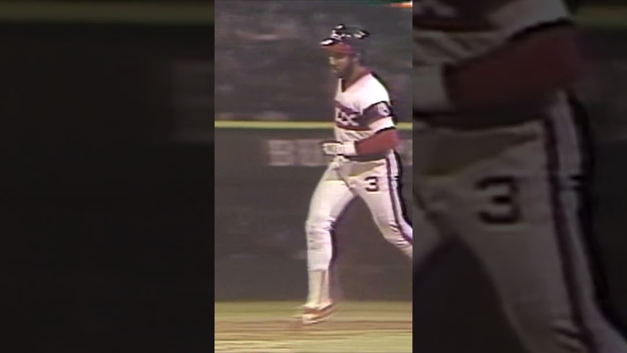 Harold Baines walks it off in the late, late innings! #FromTheArchives  #Shorts 
