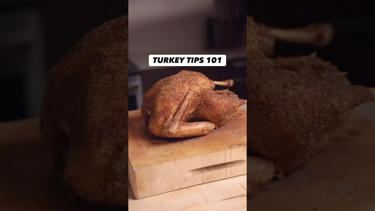How to carve a turkey…