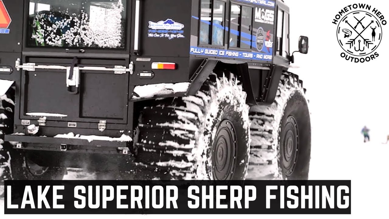 Sherp Ice Fishing Expedition with Hometown Hero Outdoors 