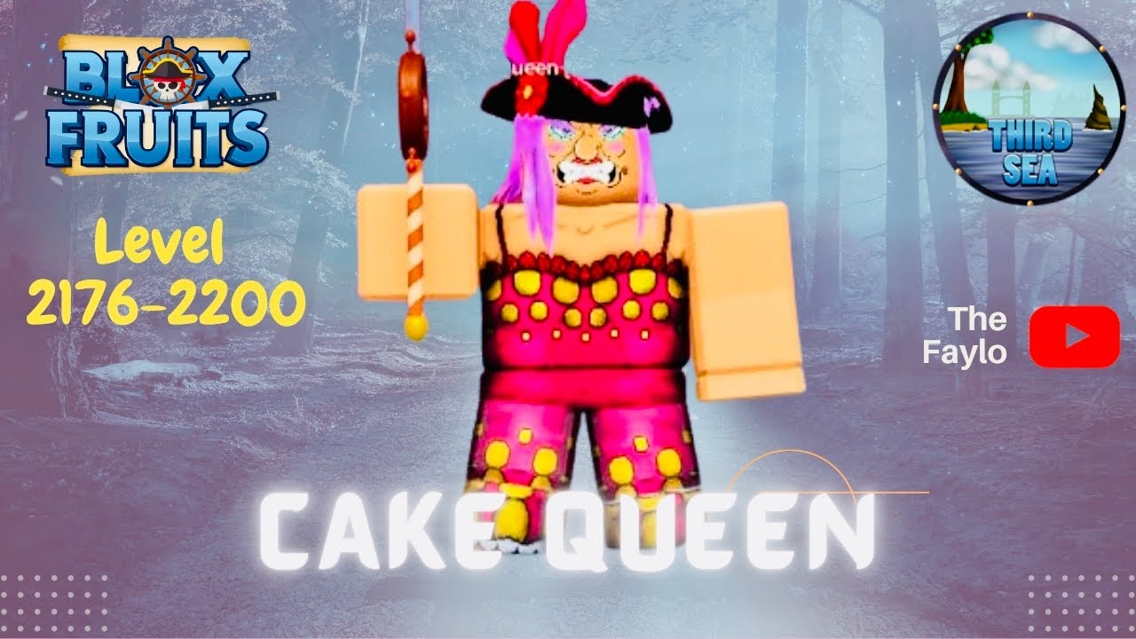 CAKE GUARD! Sea of Treats  Blox Fruits Roblox Farming Levels 2226