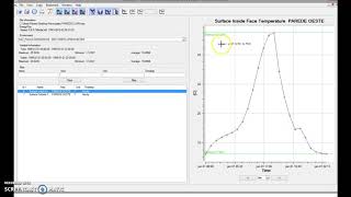 Aula do software EnergyPlus- Variação de temperatura de uma parede de cor escura screenshot 1