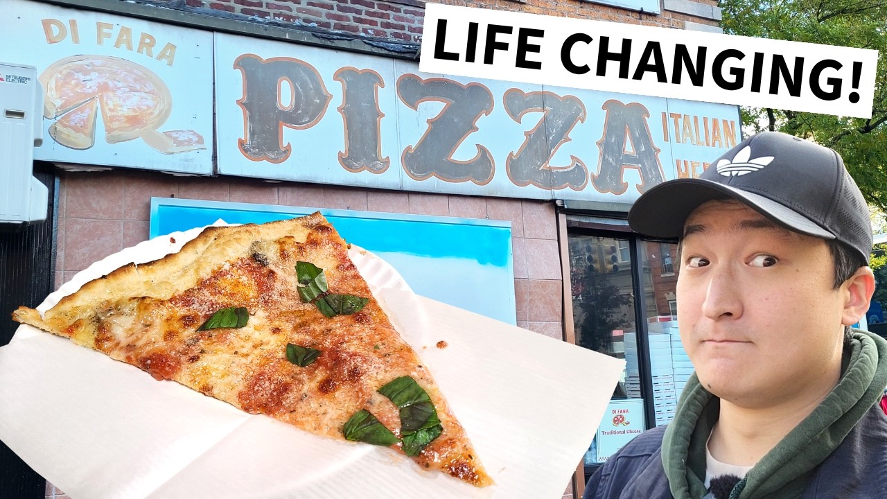 Di Fara Pizza is WORTH THE HYPE! Trying Brooklyn's Iconic Pizza Spot