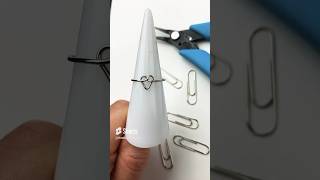 Paperclip Celtic Ring Tutorial #ringmaking #paperclips #wirerings