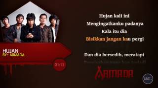 Lirik lagu musik pop indonesia. grub band : armada ~ hujan