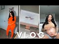 third trimester pregnancy vlog: nest with me, Walmart run, 3d ultrasound pictures |  army barbie