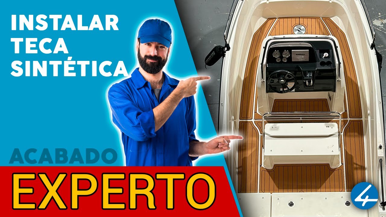 GUÍA DEFINITIVA para INSTALAR TECA SINTÉTICA en tu BARCO 🛥️👌