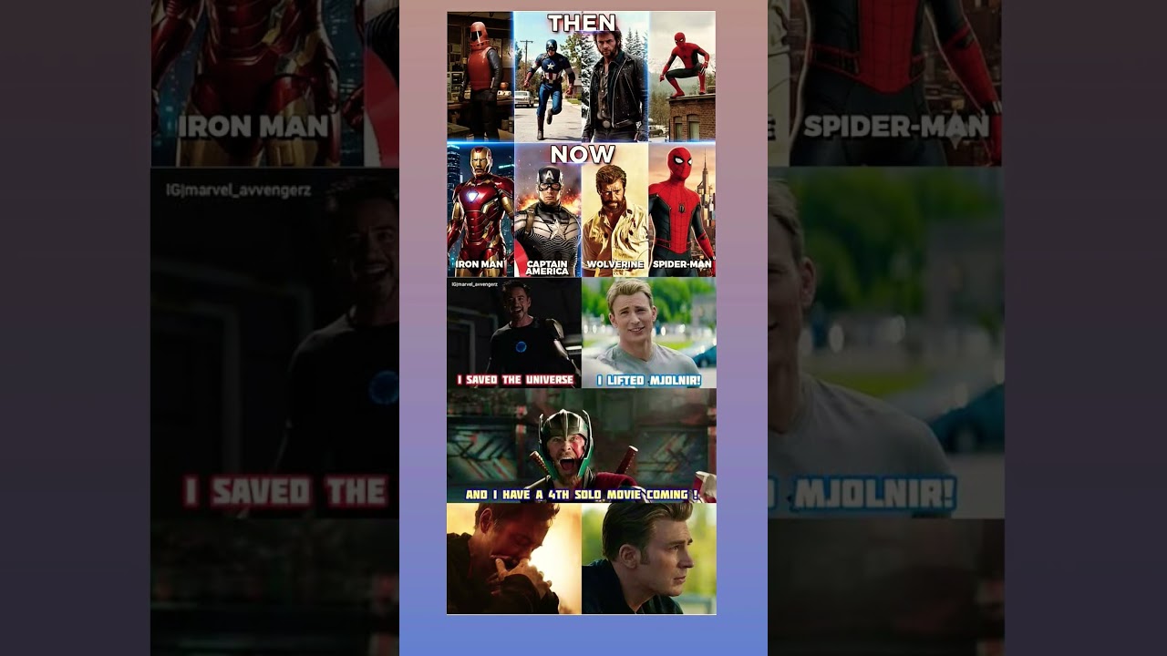 Marvel Then vs Now 😭 | Thor Gets 4 Movies While Legends Are Gone 