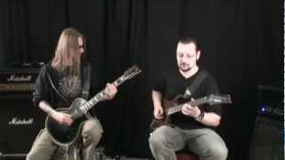 Ihsahn and Samoth guitar lesson