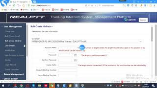 How to create group and users in the web company platform screenshot 3