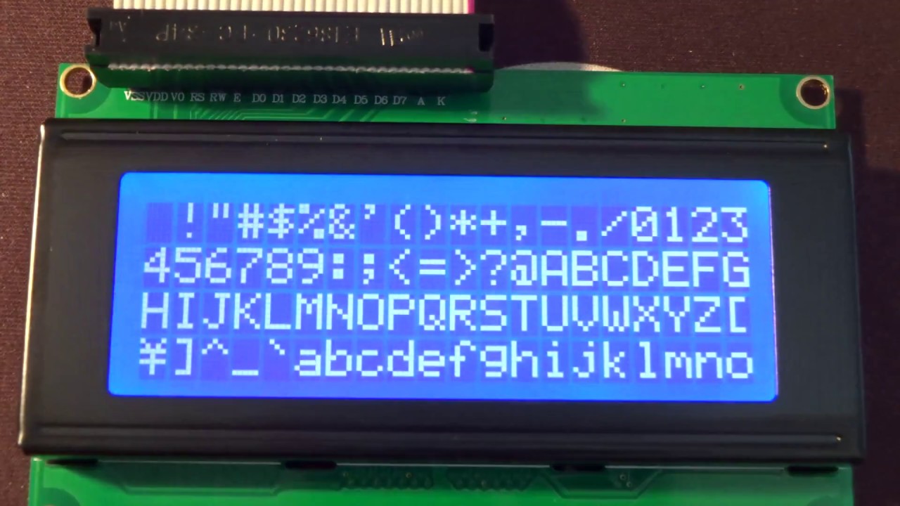 Raspberry Pi Projekt: Mit dem Raspberry Pi ein 20x4 Zeichen LCD ...