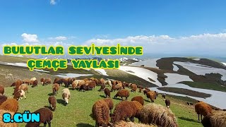 Bulutlarin Sevi̇yesi̇ndeki̇ Çemçe Yaylasiağrı--Kar Tabakalarini Geçemi̇yoruz