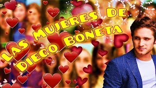 Las mujeres de Diego Boneta