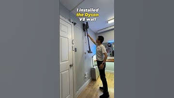 How to accurately find studs and install Dyson V8 Wall Mounted Charger