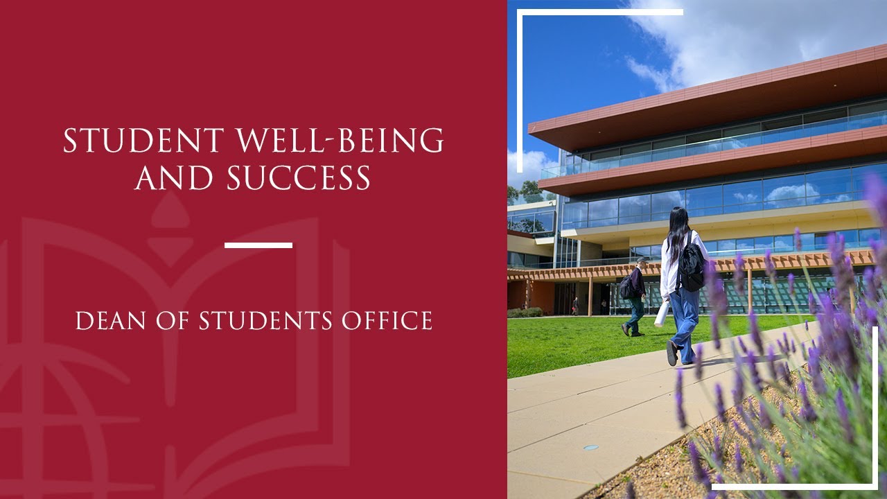 Student Well Being and Success