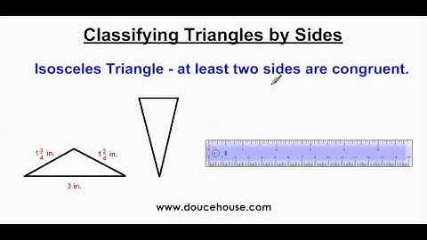 Classifying Triangles