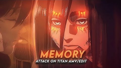 REMAKE @6ft3 Memory Reboot | Eren Attack on Titan [AMV/Edit] Quick Edit...!