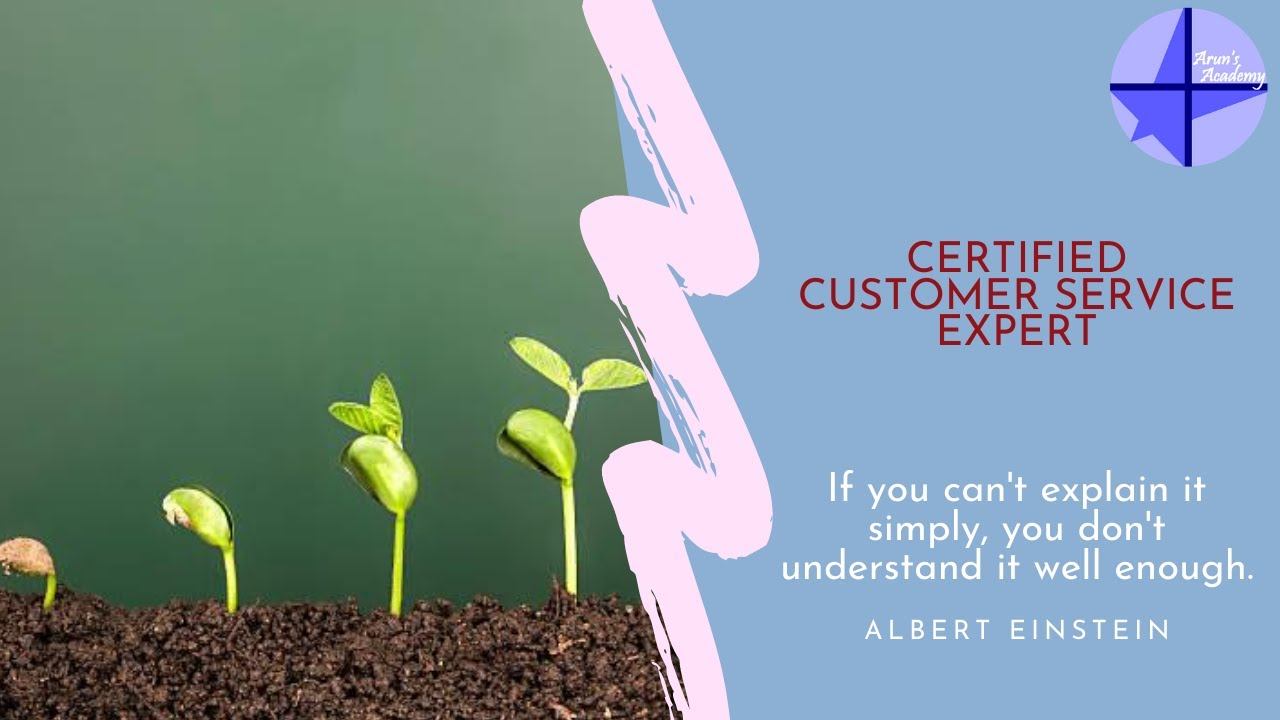 Certified Customer Service Expert | Arun's Academy | FREE Course | Service Excellence