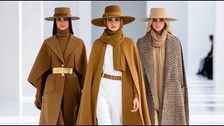Max Mara Fall/Winter 2026/27 | Camel Luxury Coat Fashion Trends