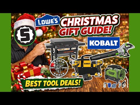 Practical Gifts for the Last Minute Shoppers - All From LOWES - Most BELOW $50