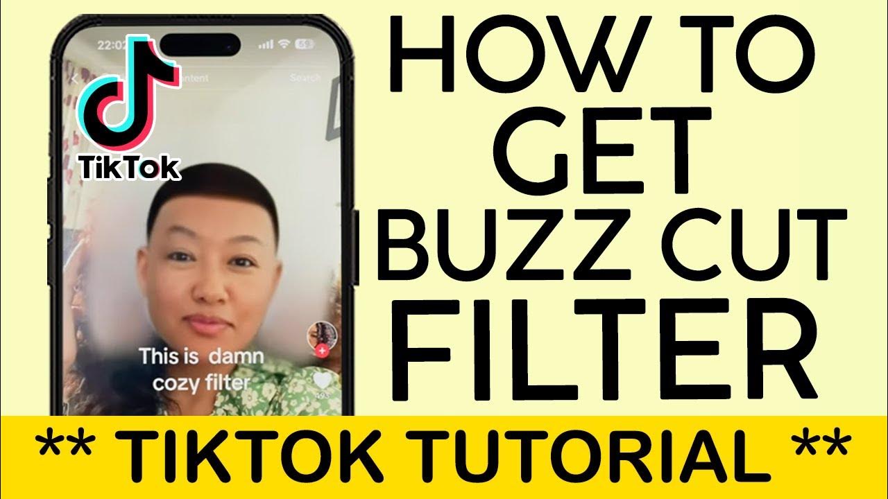 How to Get Buzz Cut Filter on Tiktok How to Get Crew Cut Filter