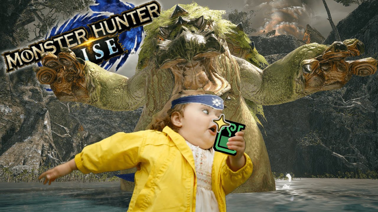 4 DEGENS in a TRENCHCOAT | Monster Hunter Rise silliness