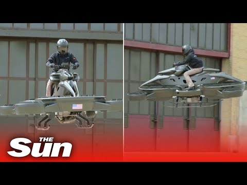 World's first flying bike makes US debut at the Detroit Auto Show – The Sun