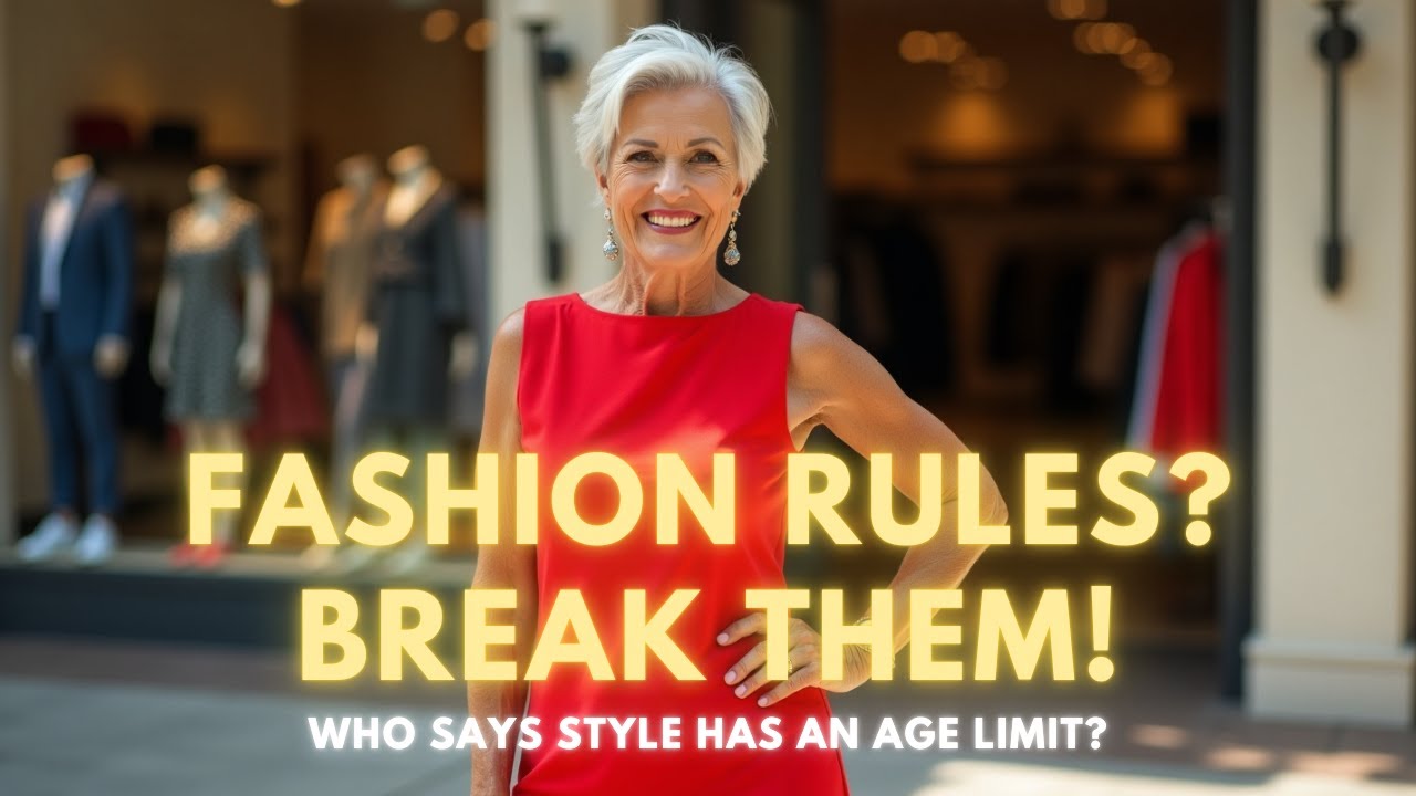 Age Defying Fashion: How to Dress Fabulously After 60 (Without the Rules!)