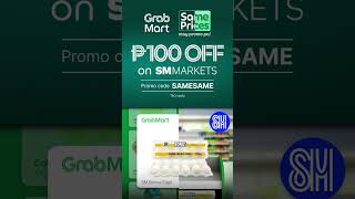 GrabMart SAMESAME SM Markets Promo Digital Ad Q2 2025 15s (Philippines) [ST] #Shorts