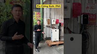 Pin lưu trữ chống nước chống bụi IP65. Tuổi thọ cao BSS 314AH IP65 lưu trữ 16kWh #bigbangsolar #bss
