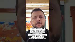 Zaporizhzhia Nuclear Plant: Zelensky Warns of Critical Situation #openvoicecoin