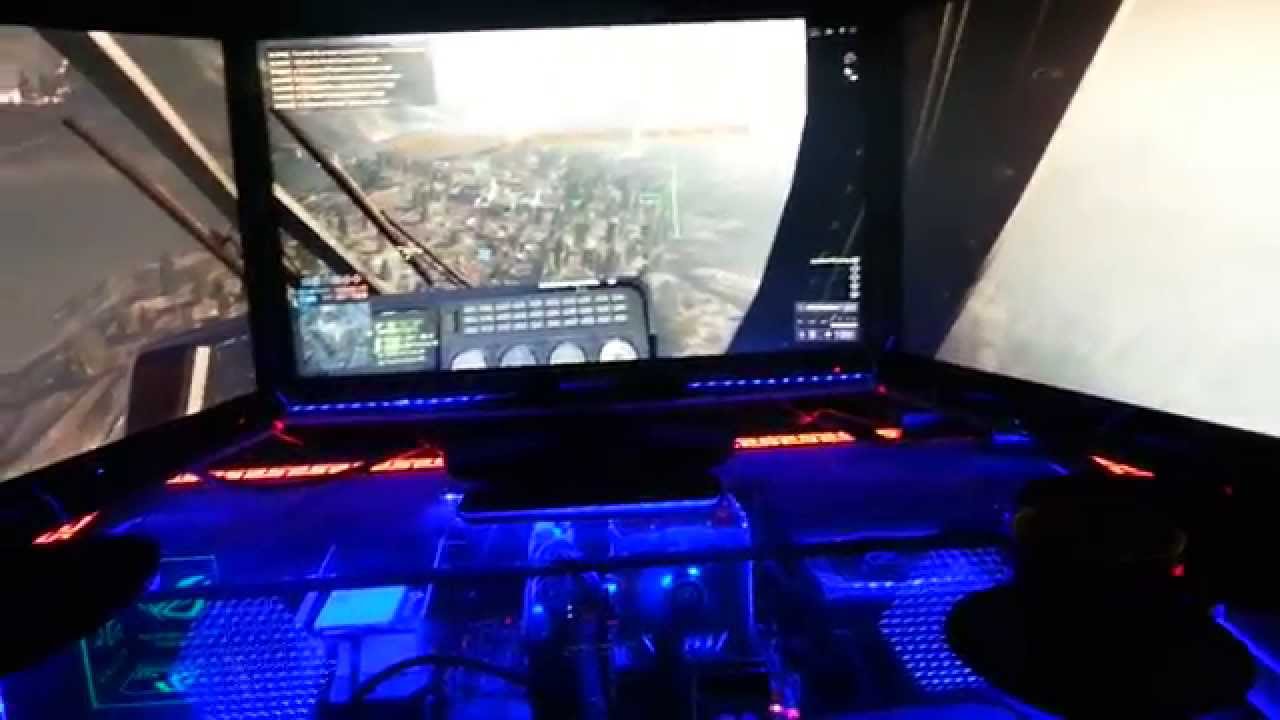test play Battlefield 4 @ 5760x1080 3xLCD