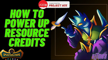 Splinterlands: How to Power Up Resource Credits