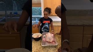 What&#39;s in the Turkey? I got my kids good this time! hahahah