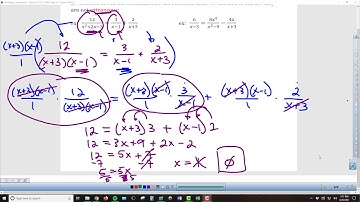 Alg2 Chapter 7-5b Solving Rational Equations - Lesson Video 2
