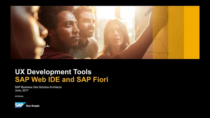 (한글자막) SAP Fiori app 생성 및 배포 1/8  XSOData 데모 - 준비