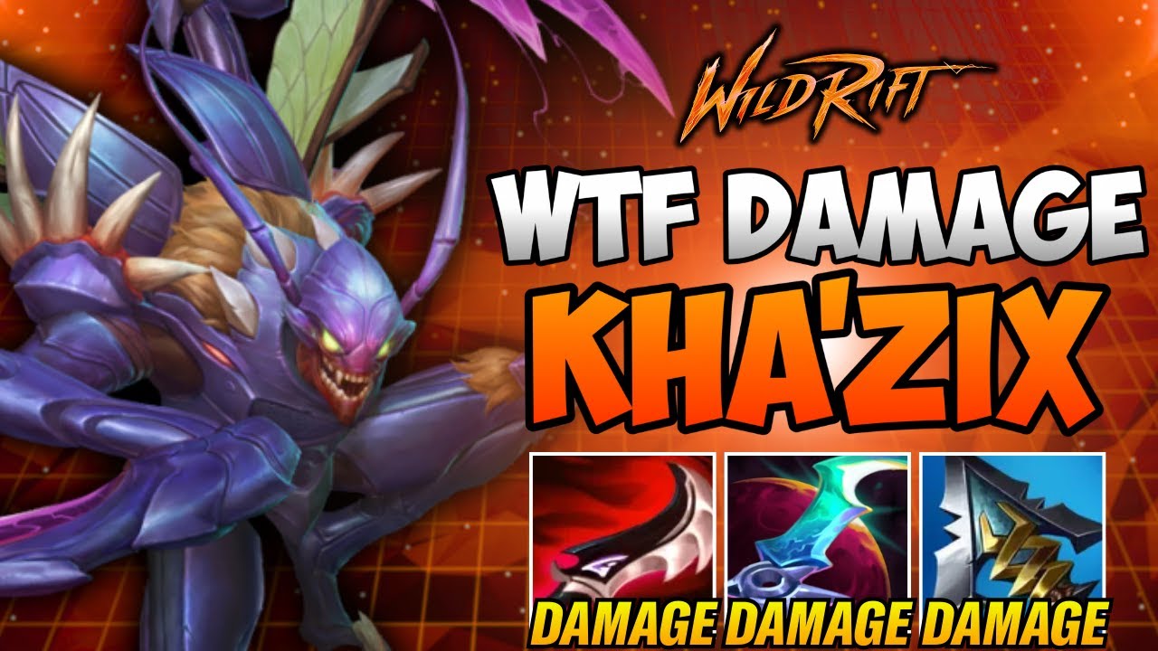 Wild Rift: KHA'ZIX DAMAGE IS SO DISGUSTING WITH THIS BUILD