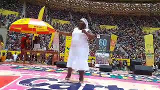 Prudence Nkolo en concert au stade Paul Biya à Olembe