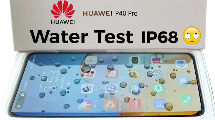 Huawei P40 Pro Waterproof Test , Is it IP68 Rated ? - DayDayNews