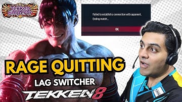 Tekken Emperor EXPOSED! Rage Quit + Lag Switcher Drama 😡 | Tekken 8