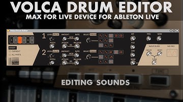 Editing Sounds - Iso Volca Drum Editor - Tutorial 4