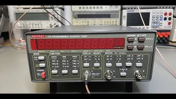 TA-0315: Keithley 776 Frequency Counter does it have the 2.4 GHz option?
