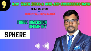 Sphere | L-9 | 3D Geometry by DR Colleger