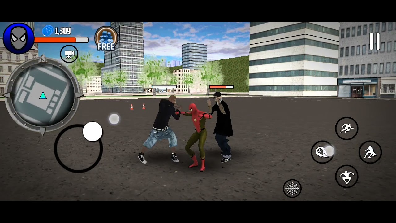 Rope hero vs zombies. 🎃Like👍