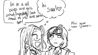 Mizi x sua comic made by ivn-x-ria on Tumblr