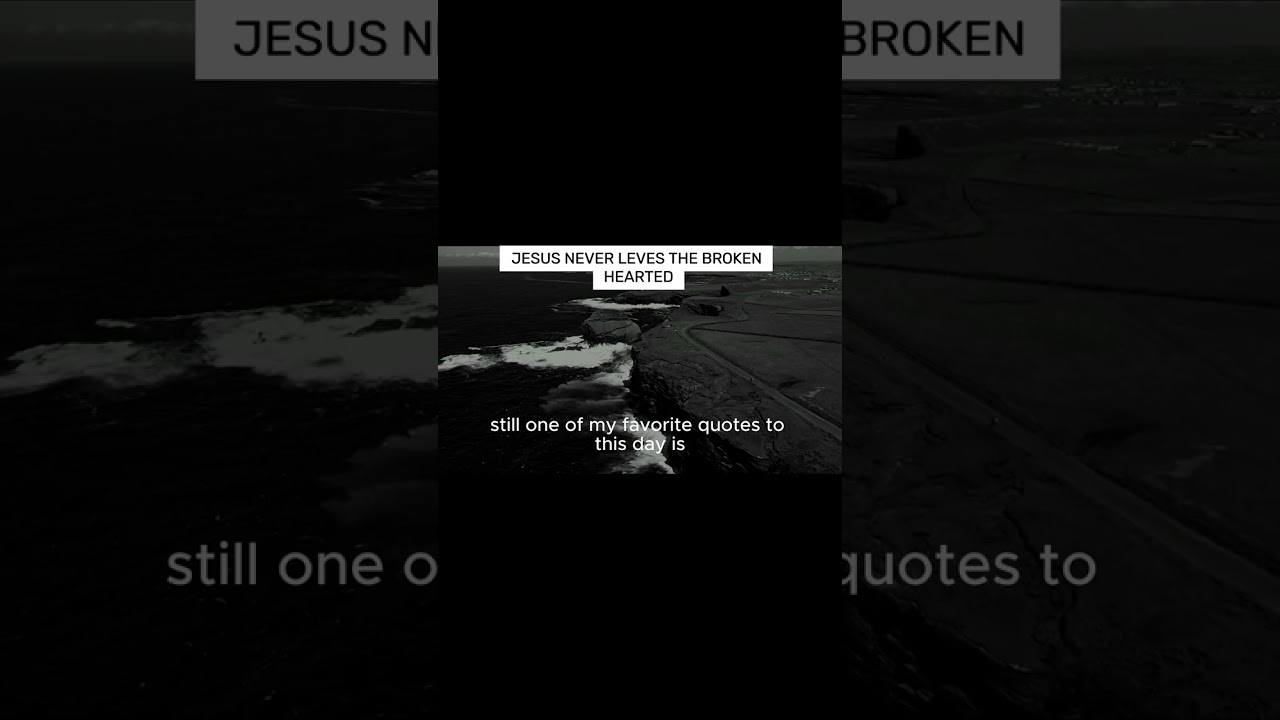 Jesus Loves the broken hearted || adlı videoyu YouTube'da izle Jesus Loves the broken hearted || adlı videoyu YouTube'da izle