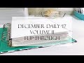 December Daily 2017 Flip-through, Volume II