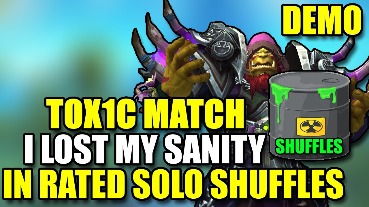 SOLO SHUFFLE IS TOXIC - I LOST MY SANITY IN THIS LAST MATCH ...