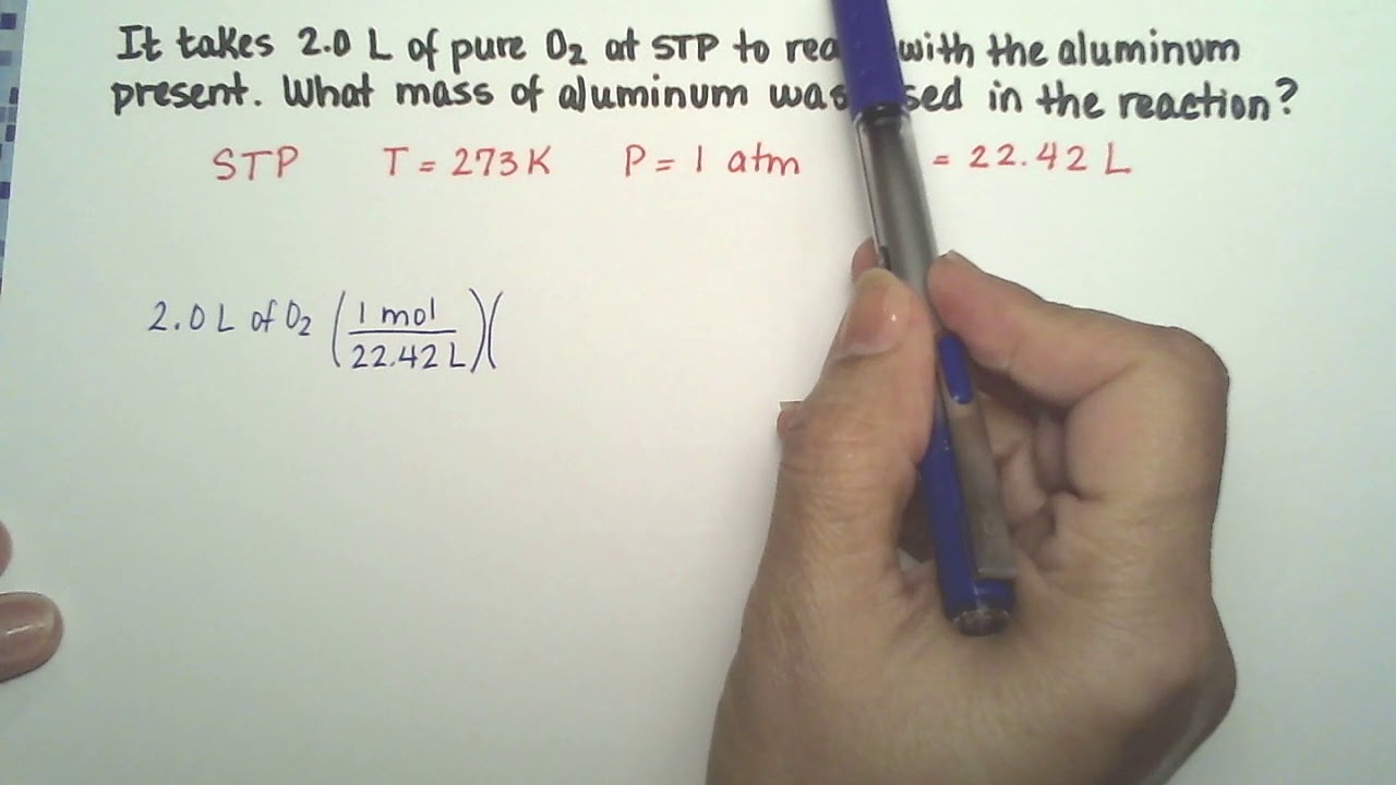 Consider The Reaction 4 Al 3 O2 2 Al2o3 Consider The Reaction 4 Al 3 O2 2 Al2o3