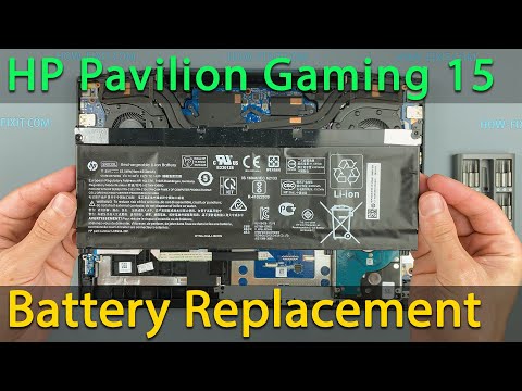 Руководство по замене аккумулятора в HP Pavilion Gaming 15 — устранение разрядки аккумулятора