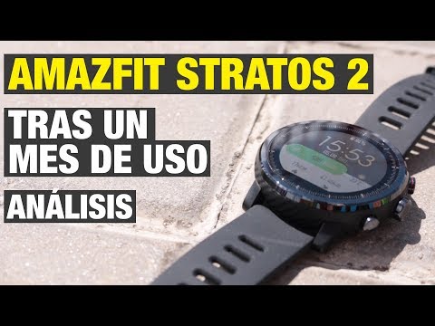 Amazfit Stratos 2 tras un mes de uso, review y opiniones